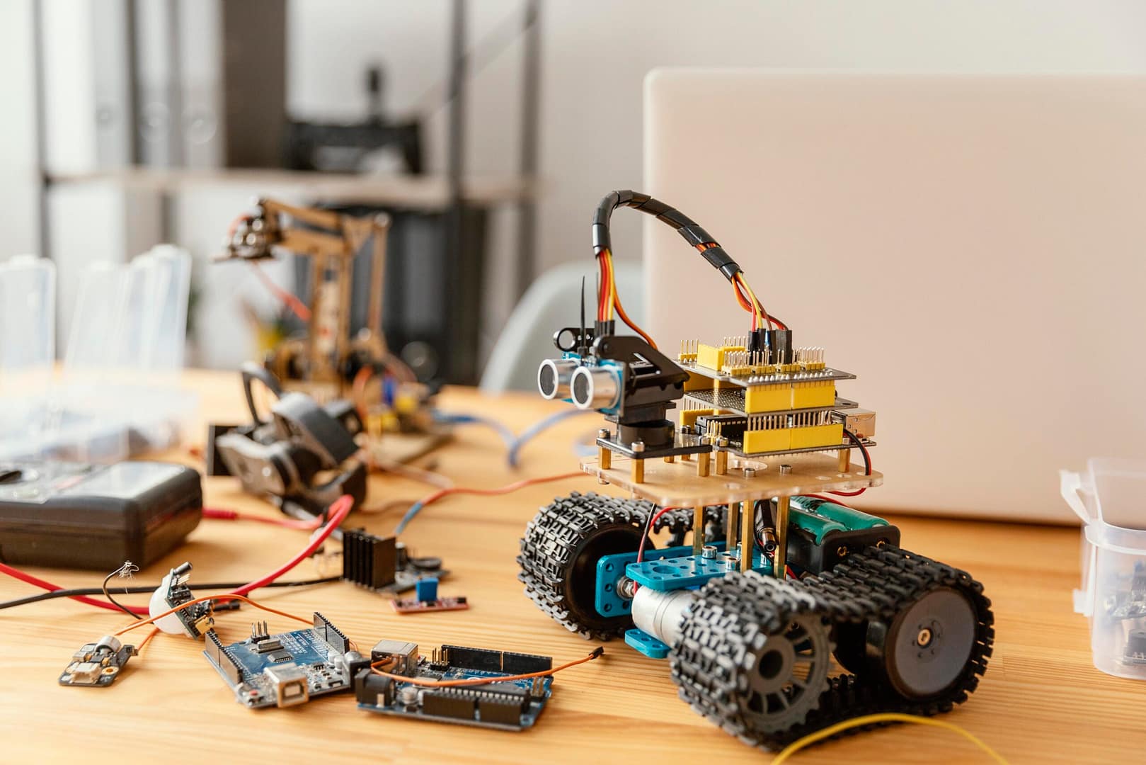 IOT Development 5 home made robot desk scaled