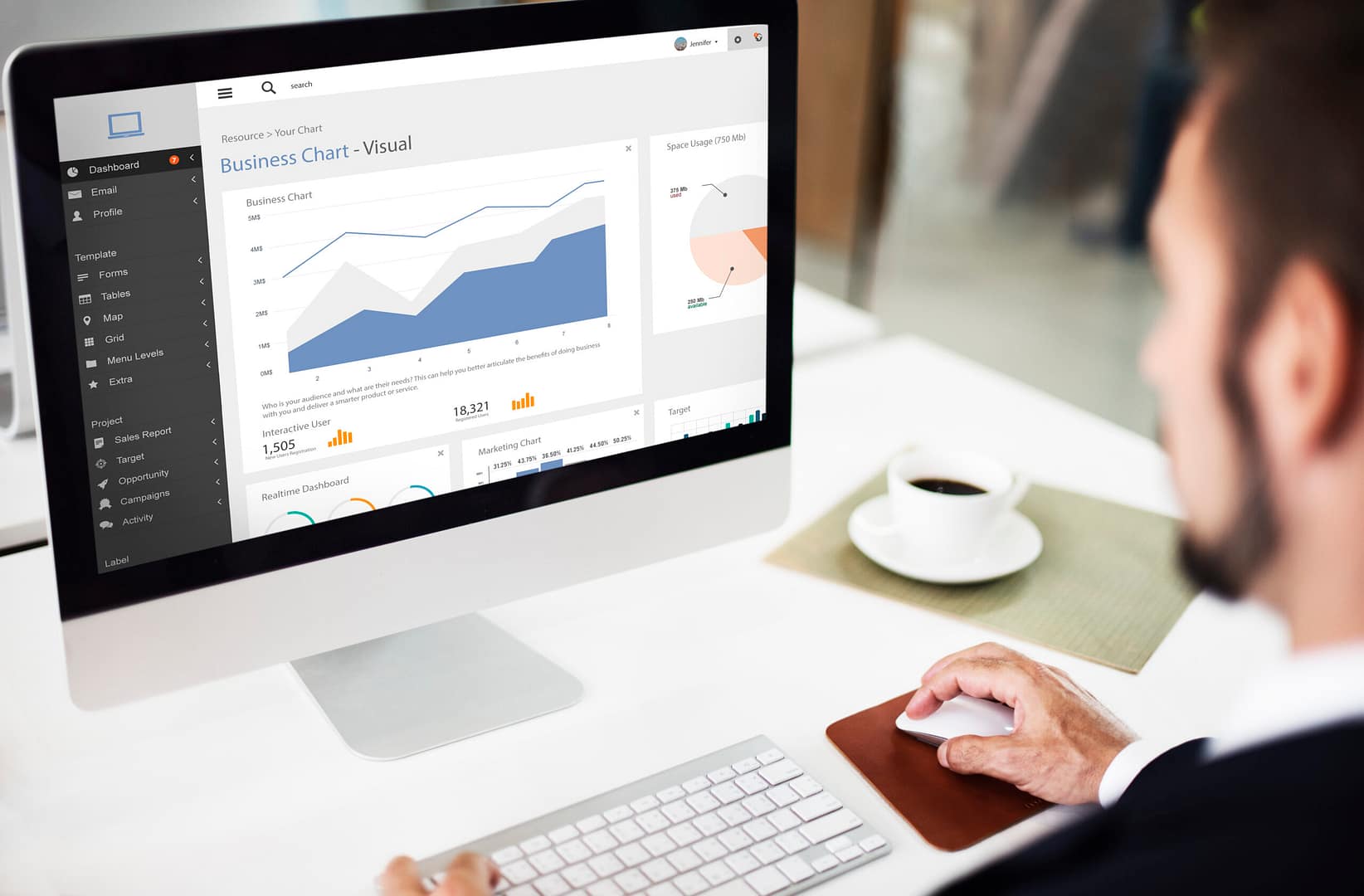 AviTV 7 business chart visual graphics report concept scaled